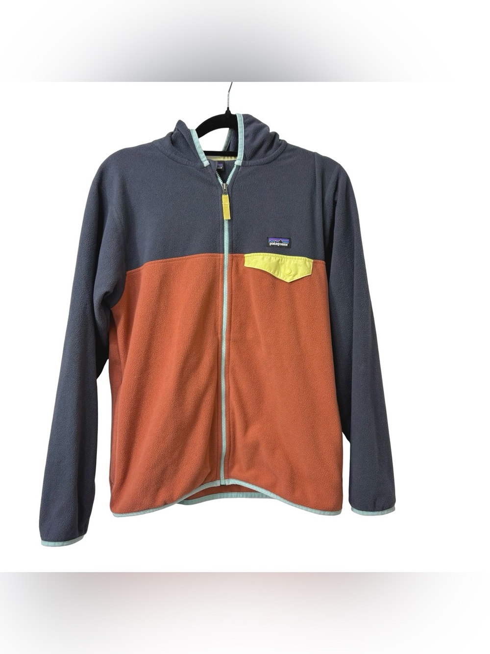 Patagonia Kids' Micro D Snap-T Fleece Full Zip Jacket Size‎ 14 L